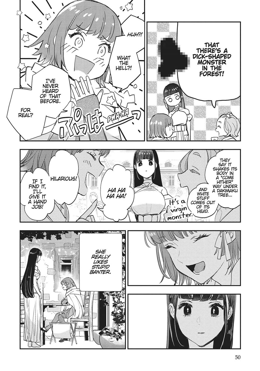 JK Haru is a Sex Worker in Another World Chapter 37 page 13 - Chapter 37