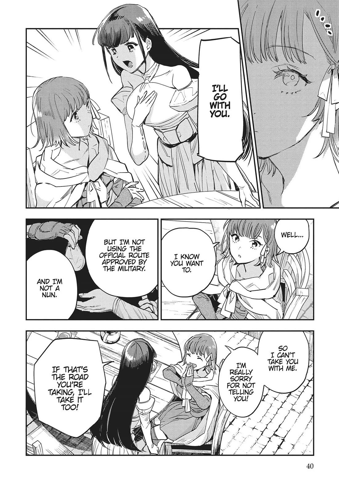 JK Haru is a Sex Worker in Another World Chapter 37 page 3 - Chapter 37