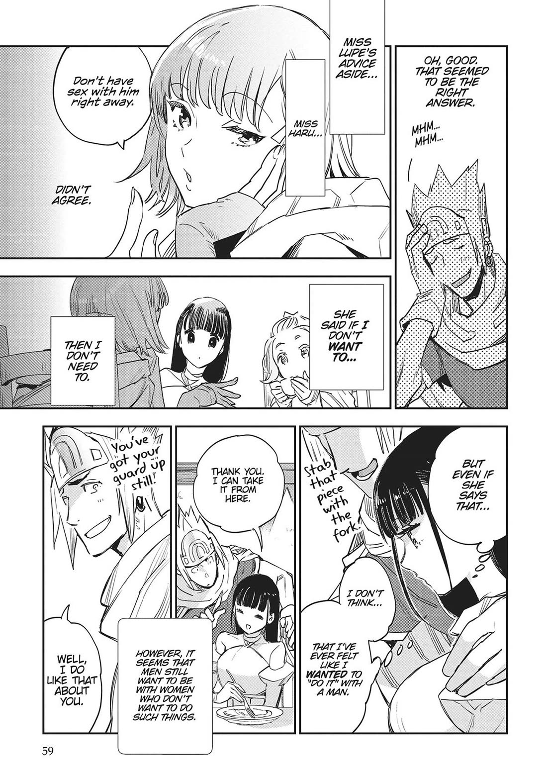 JK Haru is a Sex Worker in Another World Chapter 38 page 4 - Chapter 38