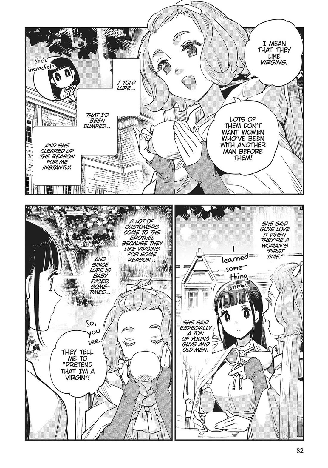 JK Haru is a Sex Worker in Another World Chapter 39 page 9 - Chapter 39