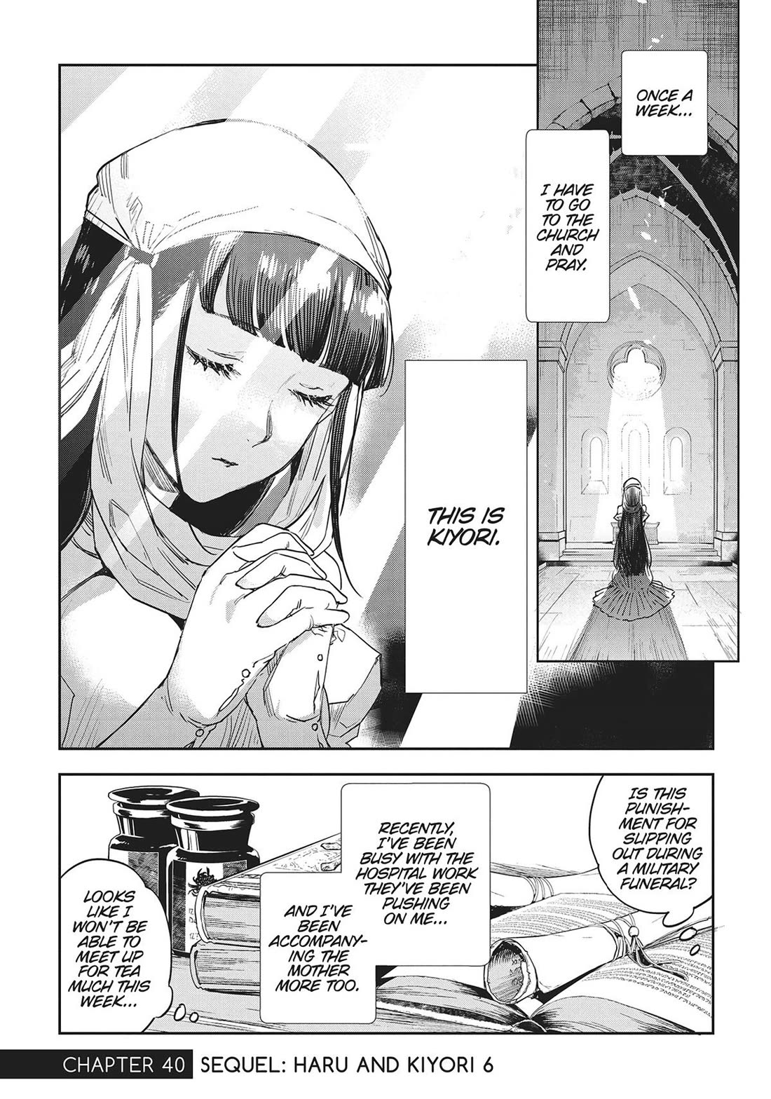 JK Haru is a Sex Worker in Another World Chapter 40 page 1 - Chapter 40