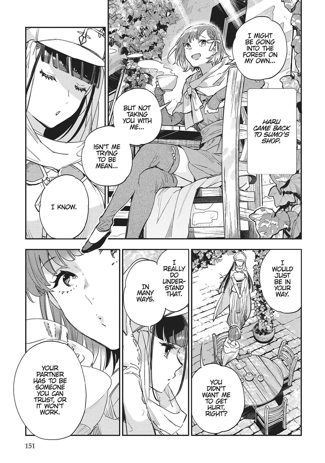 JK Haru is a Sex Worker in Another World Chapter 43 page 2 - Chapter 43