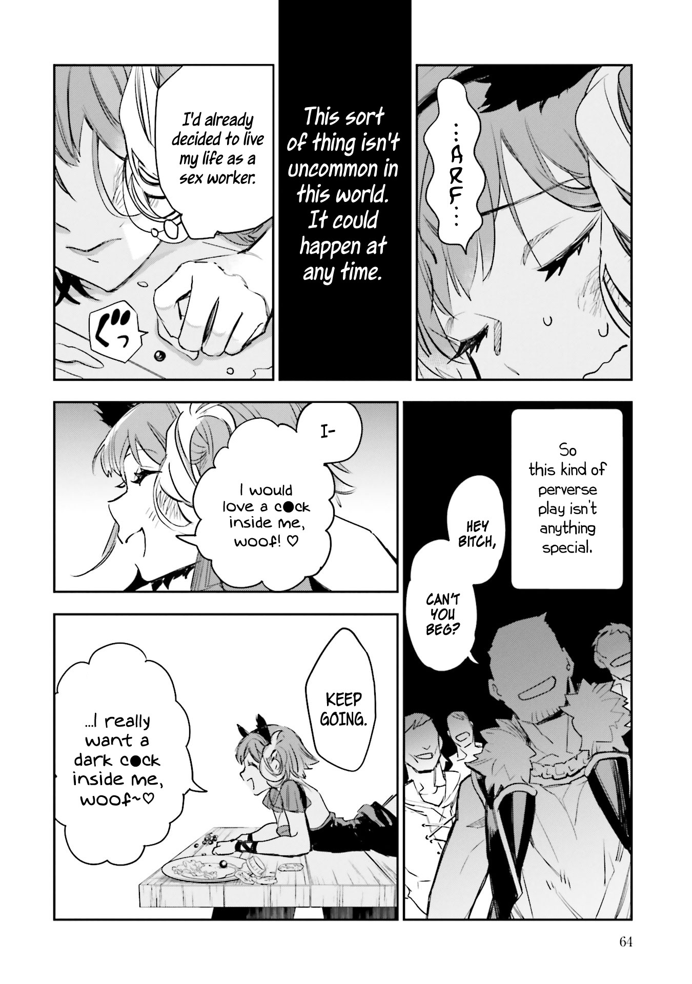 JK Haru is a Sex Worker in Another World Chapter 6 page 18 - Chapter 6: Woof Woof (Cat)