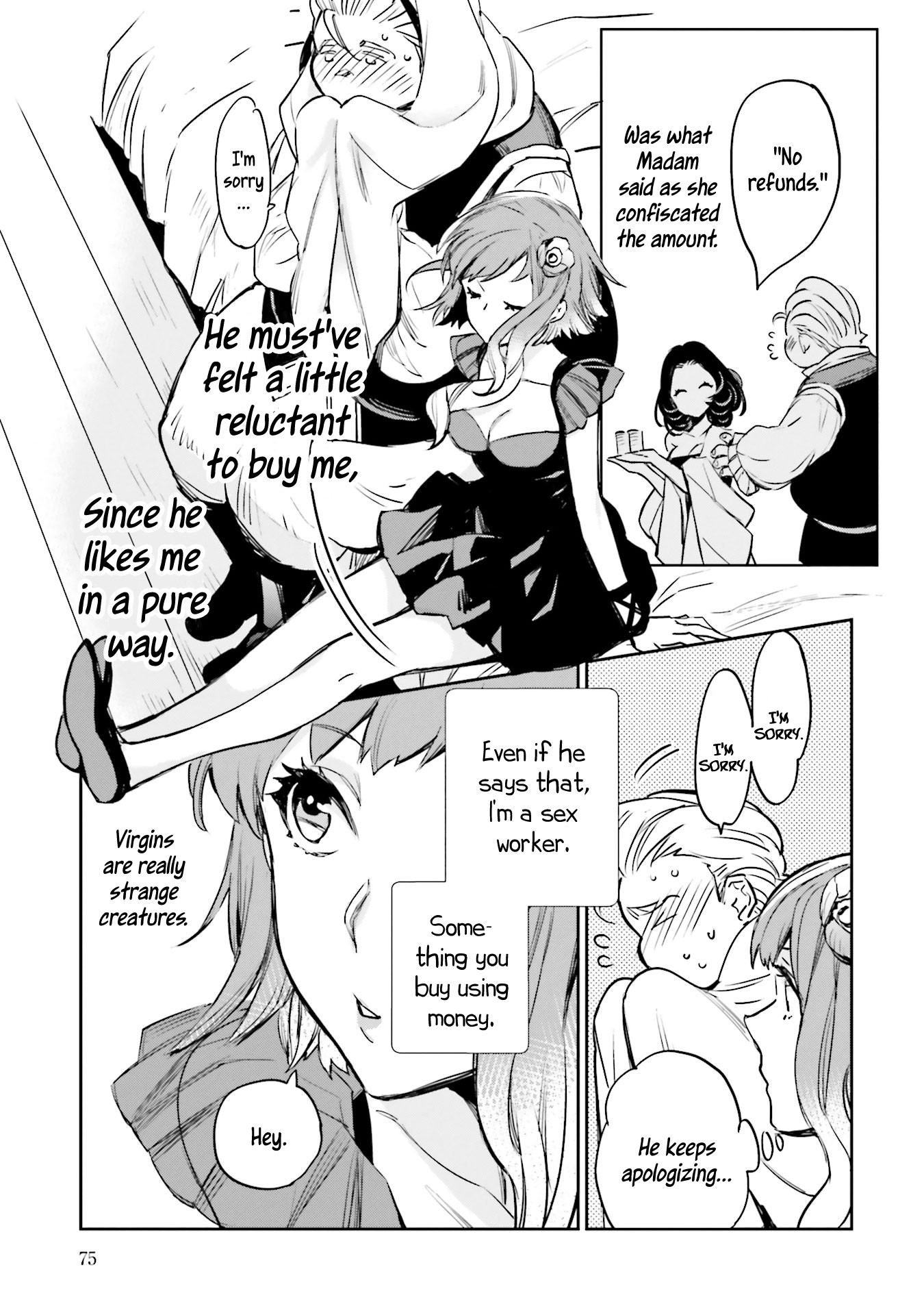 JK Haru is a Sex Worker in Another World Chapter 6 page 29 - Chapter 6: Woof Woof (Cat)
