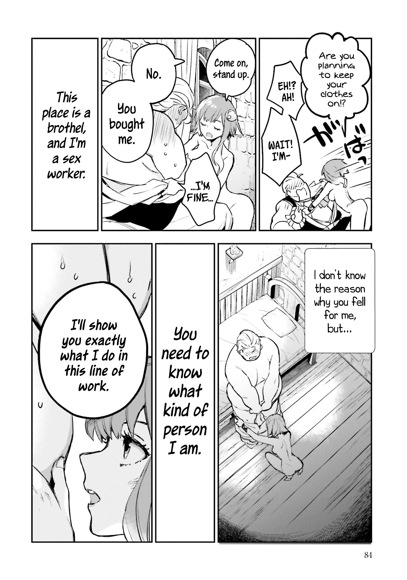 JK Haru is a Sex Worker in Another World Chapter 6 page 38 - Chapter 6: Woof Woof (Cat)