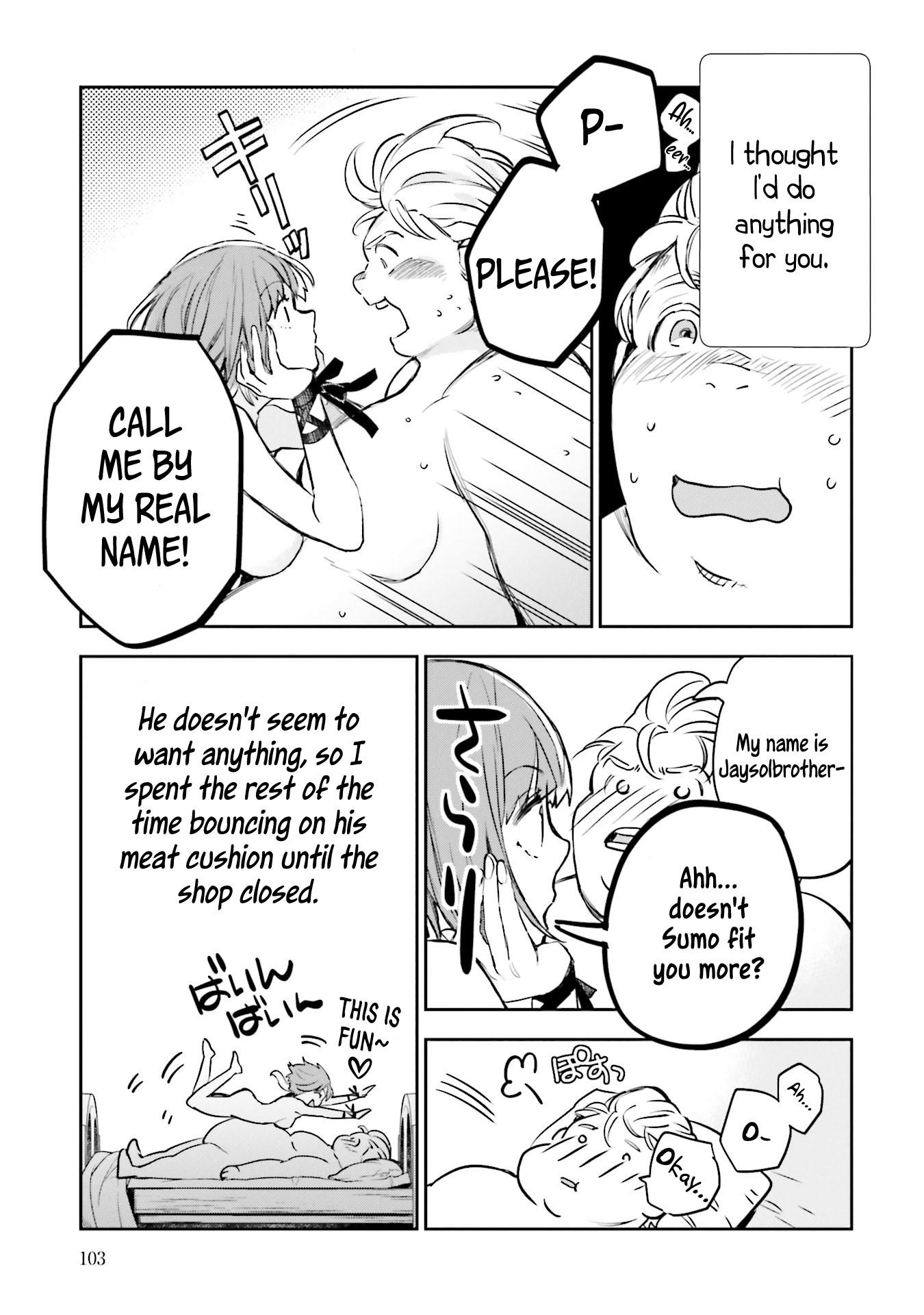 JK Haru is a Sex Worker in Another World Chapter 6 page 57 - Chapter 6: Woof Woof (Cat)