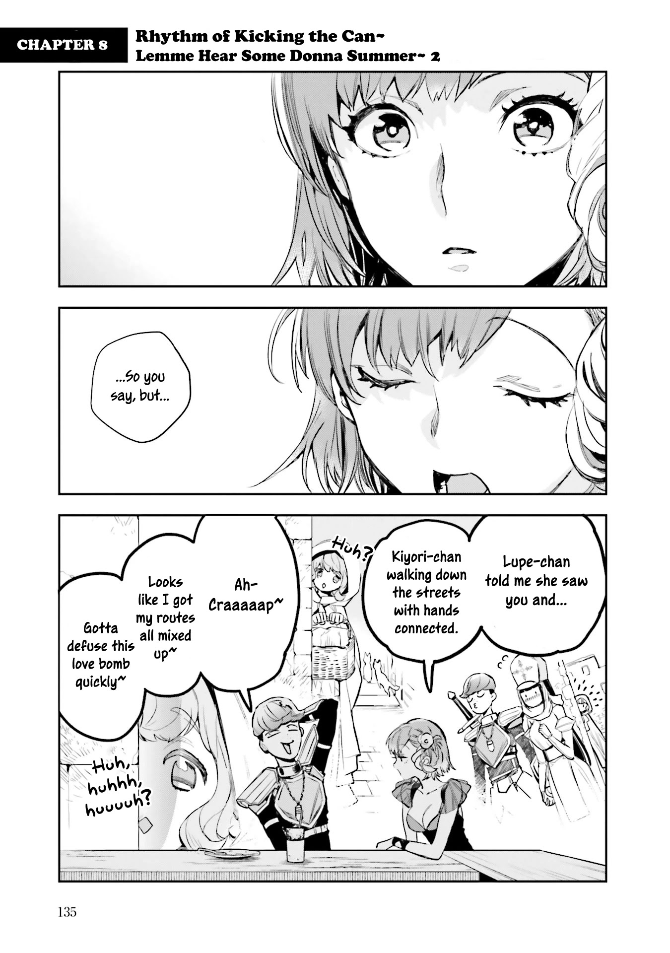 JK Haru is a Sex Worker in Another World Chapter 8 page 1 - Chapter 8: Rhythm of Kicking the Can~ Lemme Hear Some Donna Summer~ 2