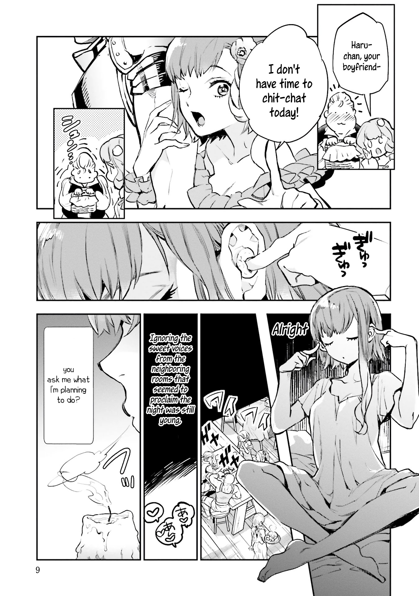 JK Haru is a Sex Worker in Another World Chapter 9 page 8 - Chapter 9: Kicking the Can to the Beat ~While Listening to Donna Summer~ 3