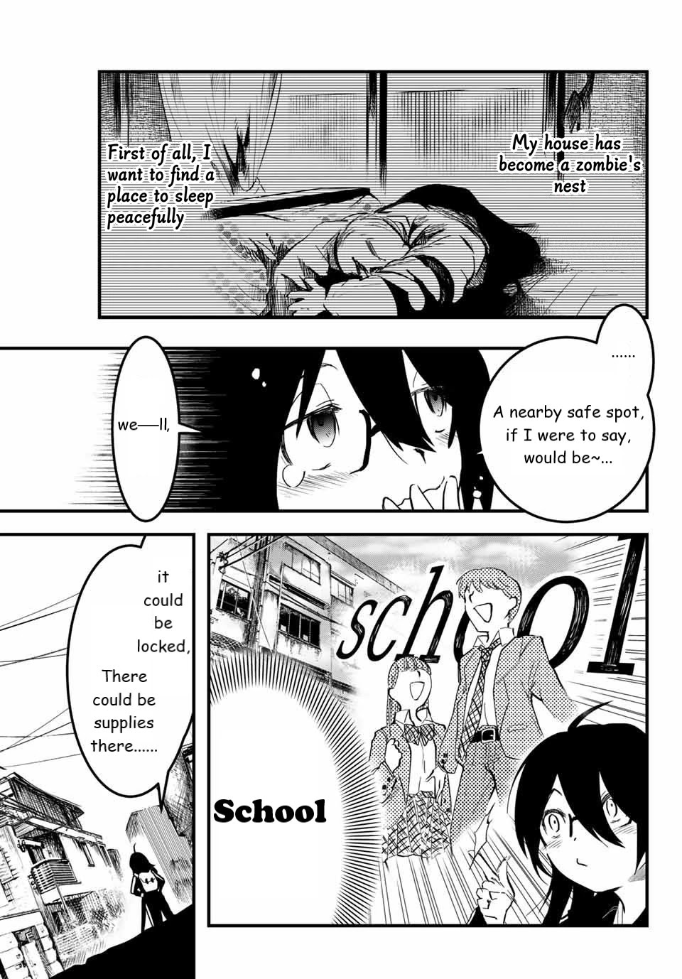 JK Musou - Owaru Sekai no Sukuikata Chapter 2 page 6 - Chapter 2: Part-2 JK, goes to school