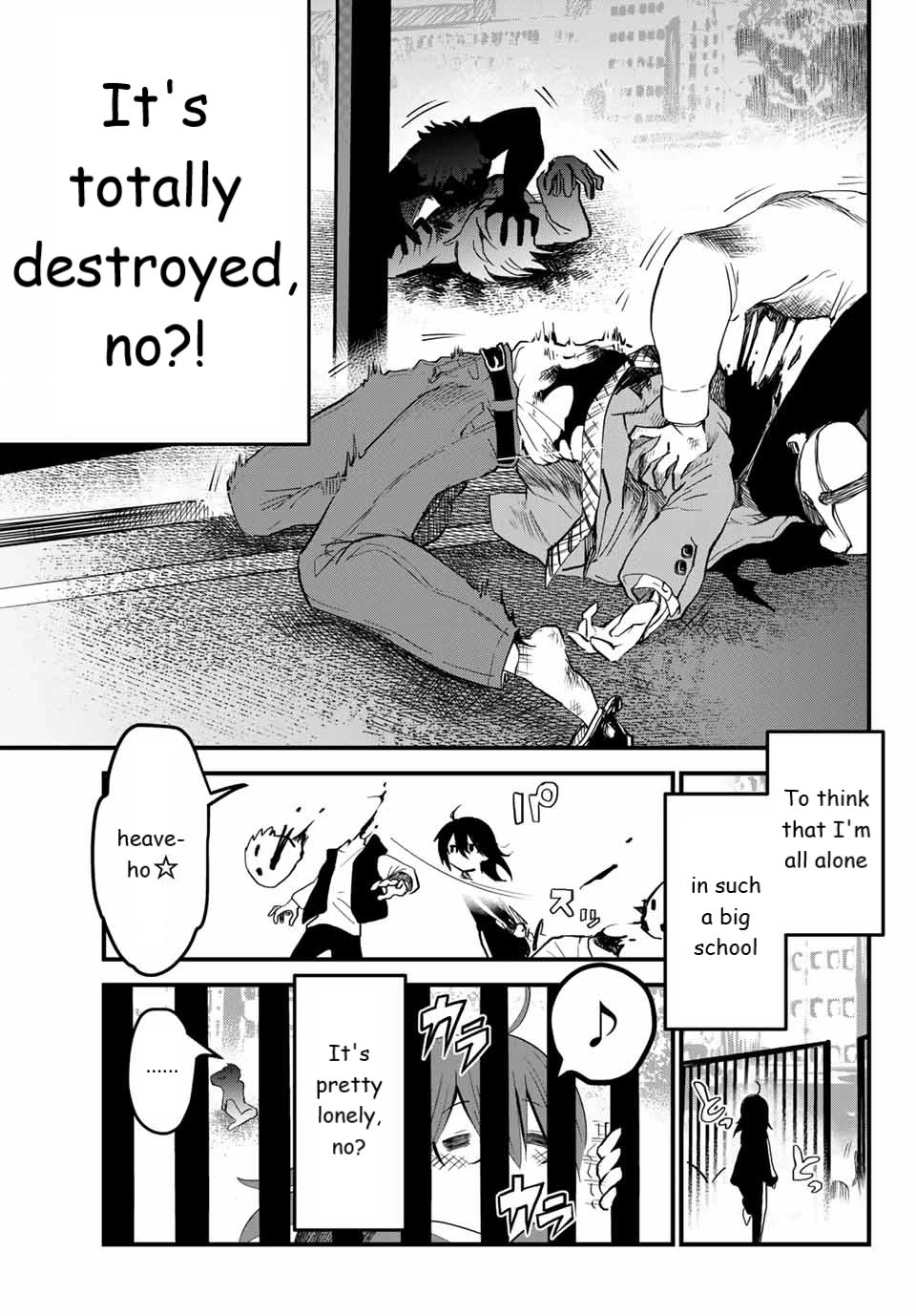 JK Musou - Owaru Sekai no Sukuikata Chapter 2 page 8 - Chapter 2: Part-2 JK, goes to school