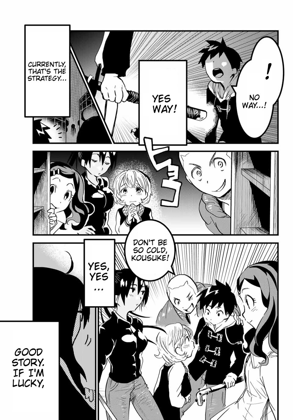 JK Musou - Owaru Sekai no Sukuikata Chapter 3 page 19 - Chapter 3: Part-3 JK, gets hungry