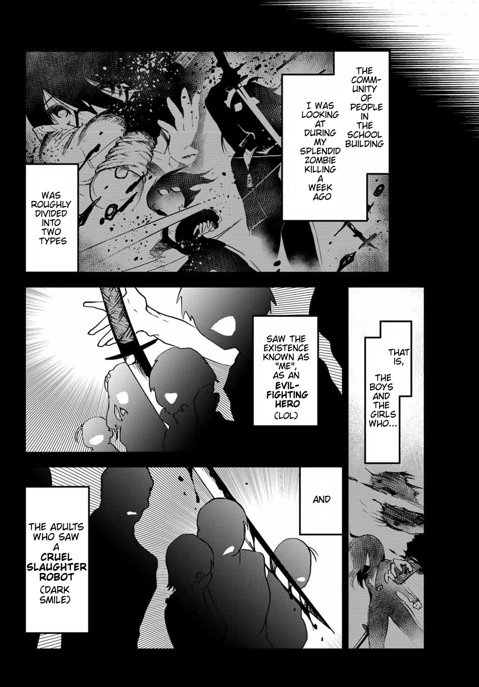 JK Musou - Owaru Sekai no Sukuikata Chapter 3 page 8 - Chapter 3: Part-3 JK, gets hungry