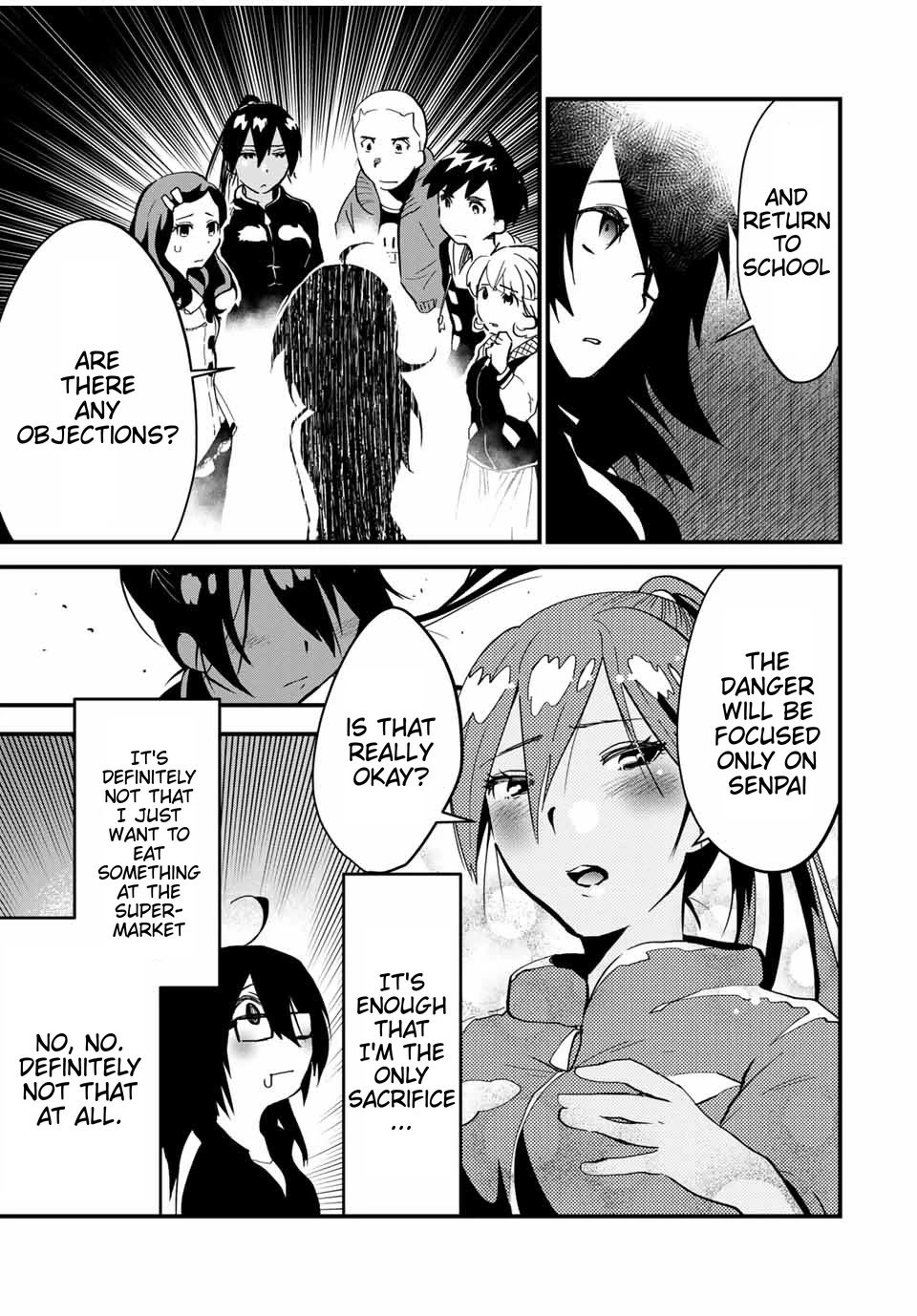 JK Musou - Owaru Sekai no Sukuikata Chapter 4 page 8 - Chapter 4: JK, goes to the supermarket