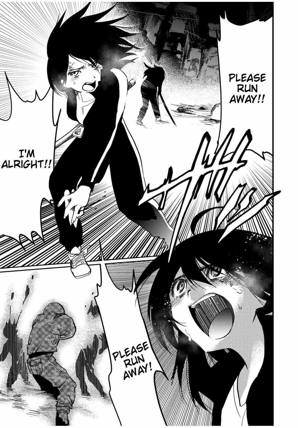 JK Musou - Owaru Sekai no Sukuikata Chapter 5 page 9 - Chapter 5: JK, kills a person