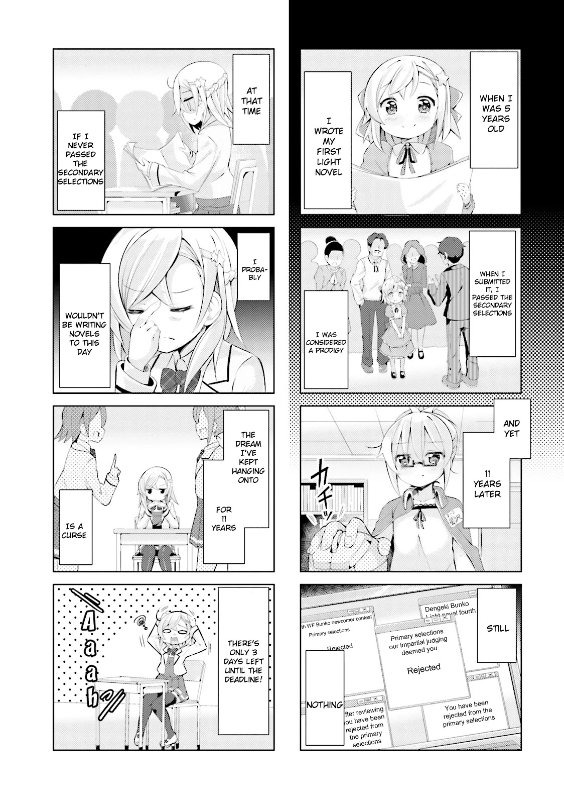 JK Shousetsuka ppoi! Chapter 1 page 8 - Chapter 1