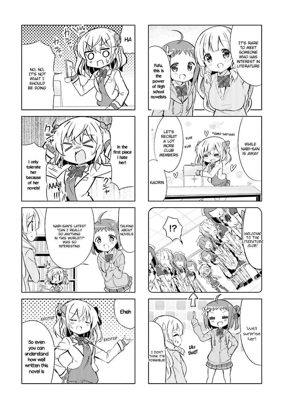 JK Shousetsuka ppoi! Chapter 18 page 4 - Chapter 18