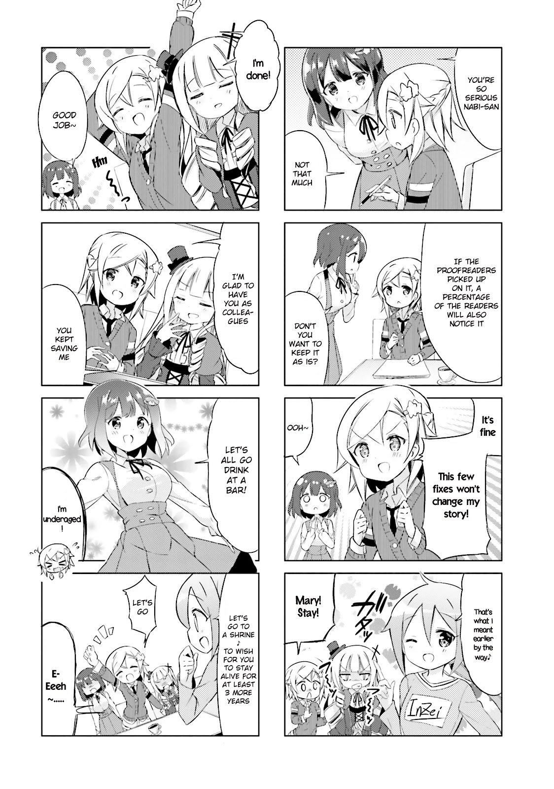 JK Shousetsuka ppoi! Chapter 22 page 8 - Chapter 22
