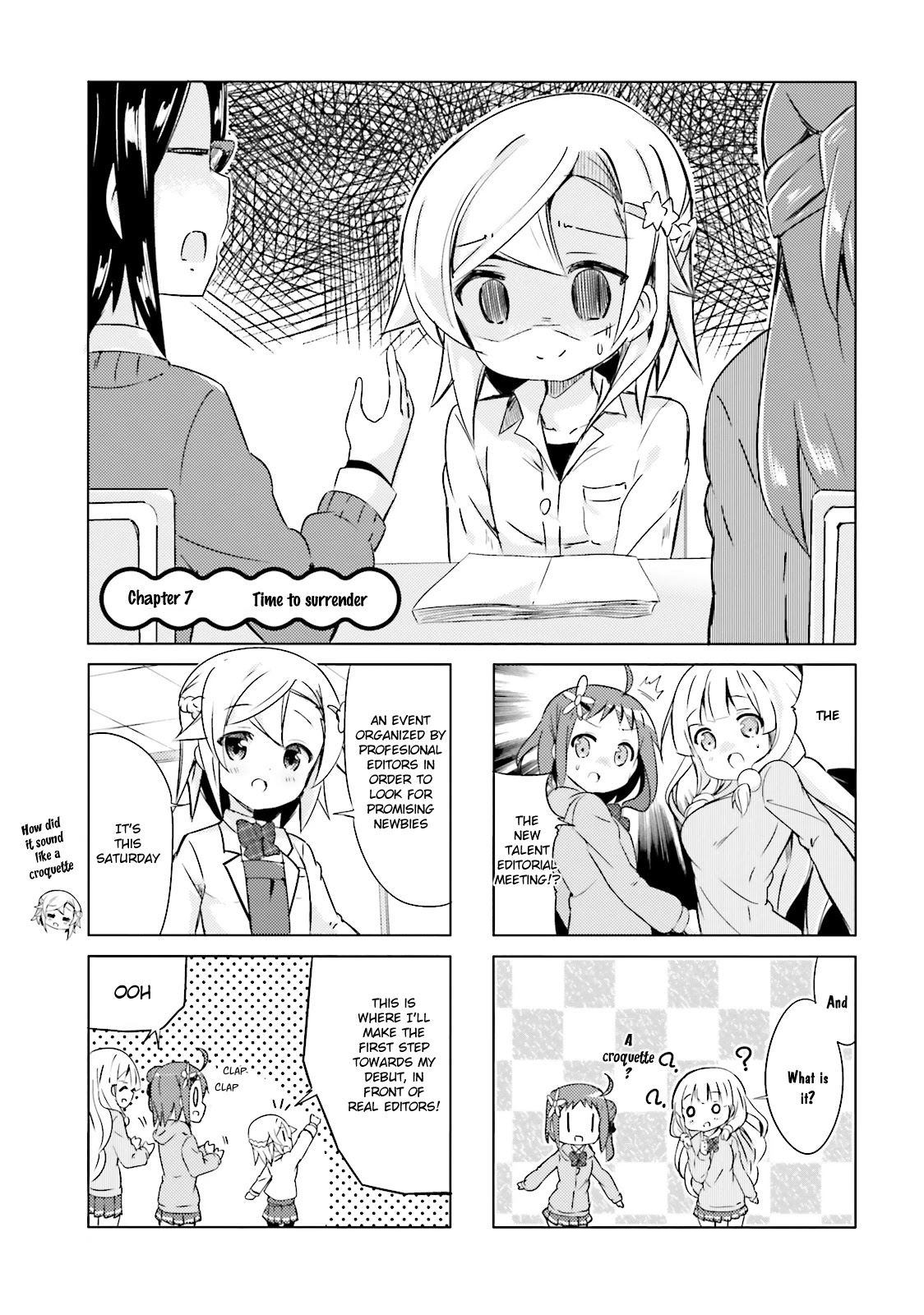 JK Shousetsuka ppoi! Chapter 7 page 1 - Chapter 7