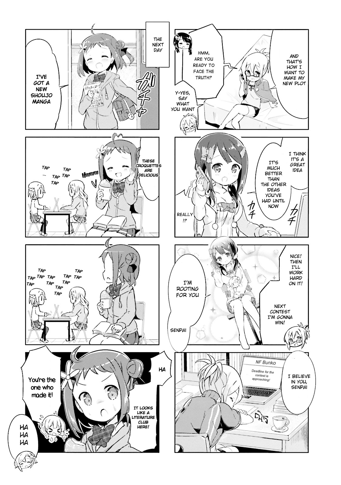 JK Shousetsuka ppoi! Chapter 9 page 8 - Chapter 9