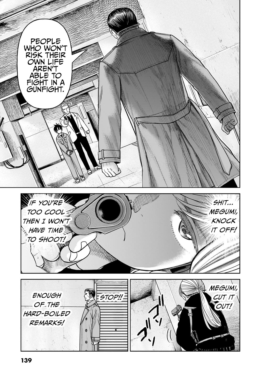 J<->M Chapter 13 page 23 - Chapter 13: Enough Of The Hard-Boiled Remarks!