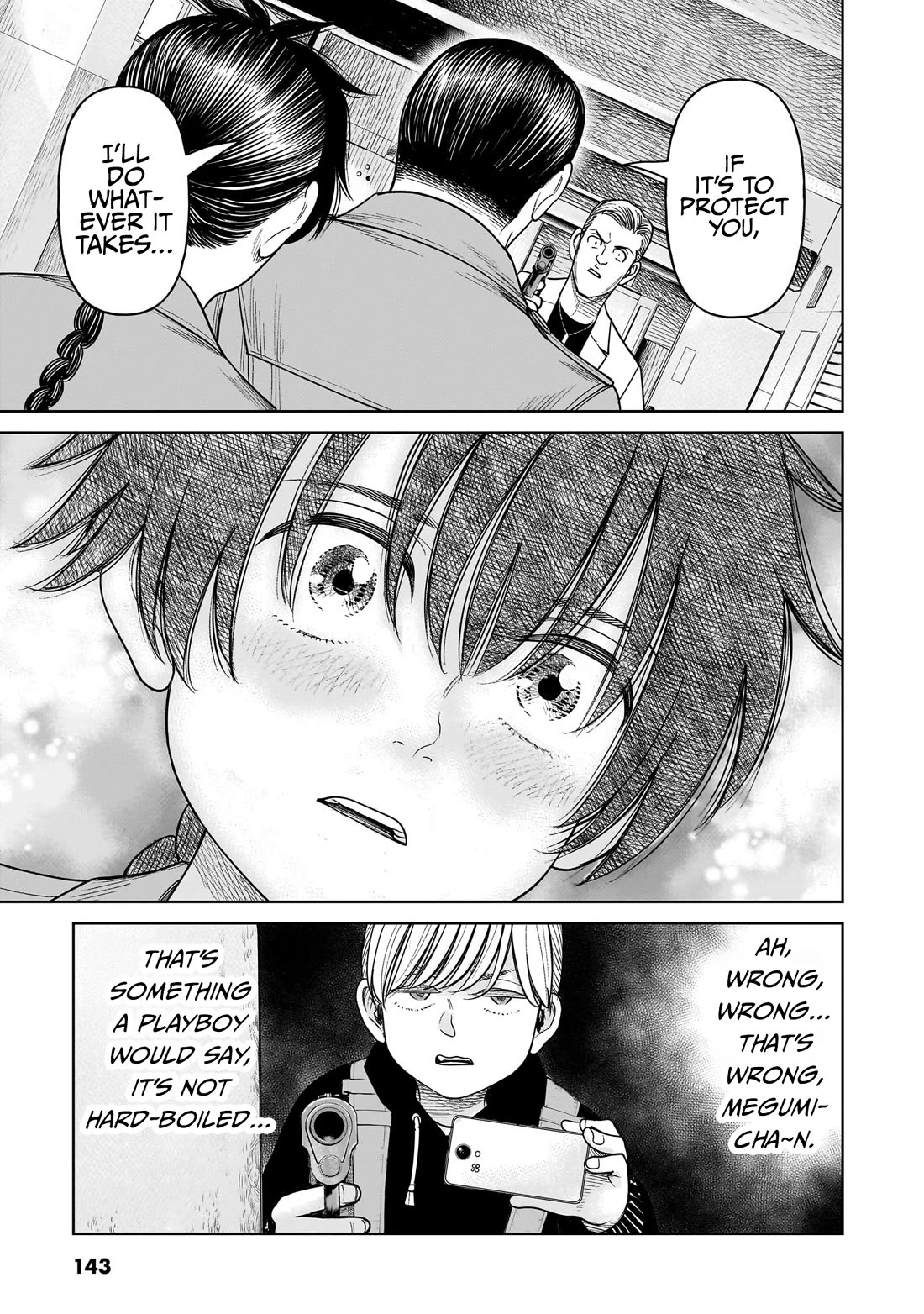 J<->M Chapter 13 page 27 - Chapter 13: Enough Of The Hard-Boiled Remarks!