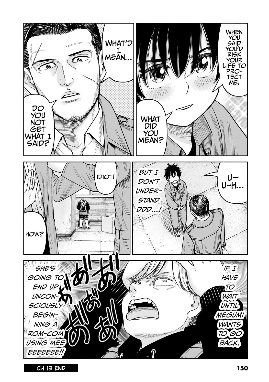 J<->M Chapter 13 page 34 - Chapter 13: Enough Of The Hard-Boiled Remarks!