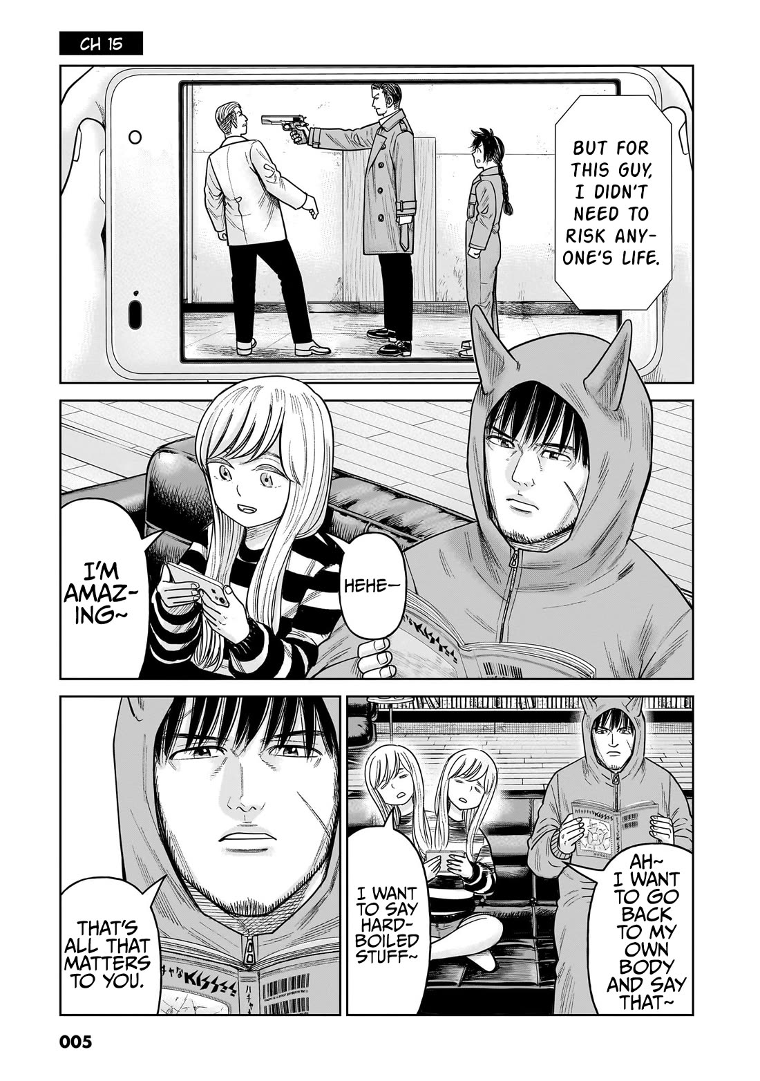 J<->M Chapter 15 page 6 - Chapter 15: The Current Akahoshi Is Awesome