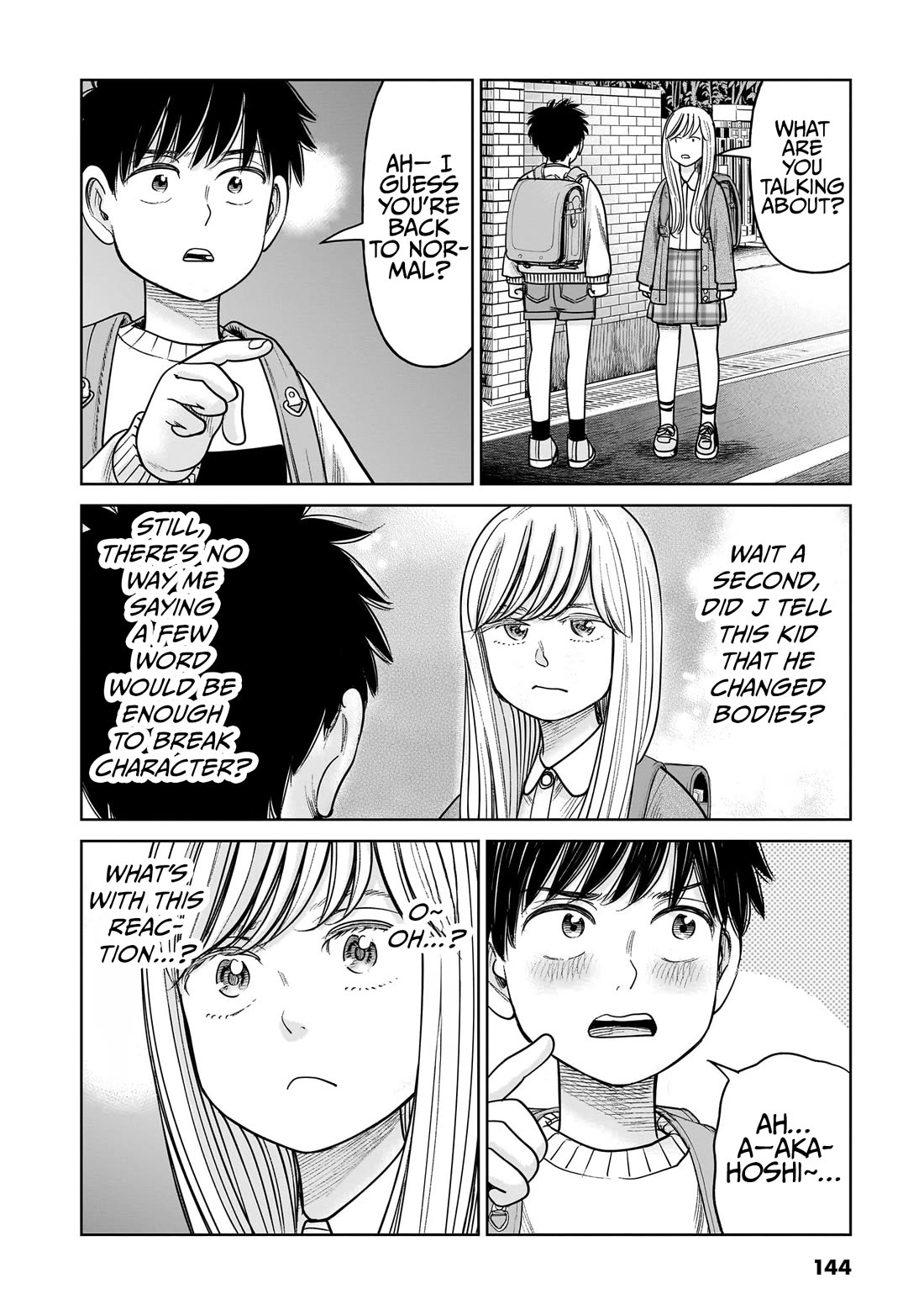 J<->M Chapter 18 page 20 - Chapter 18: A Third Grader Should Have Some Leeway