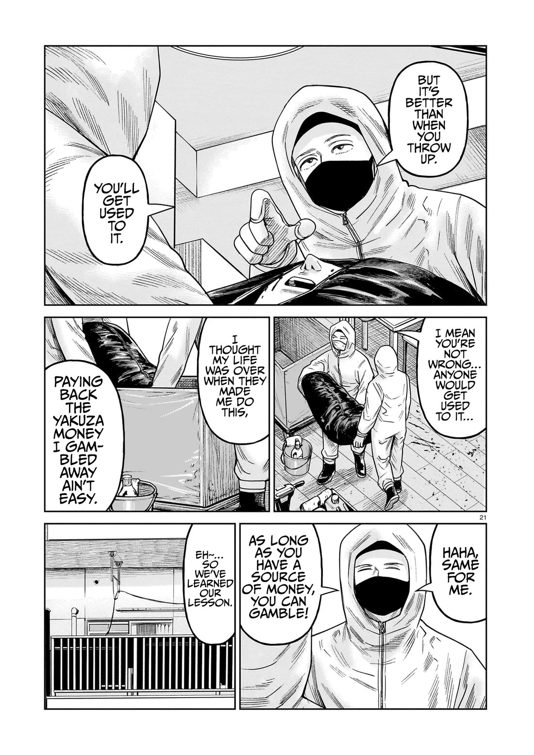 J<->M Chapter 20 page 21 - Chapter 20: It's The Korokoro Cleaners!