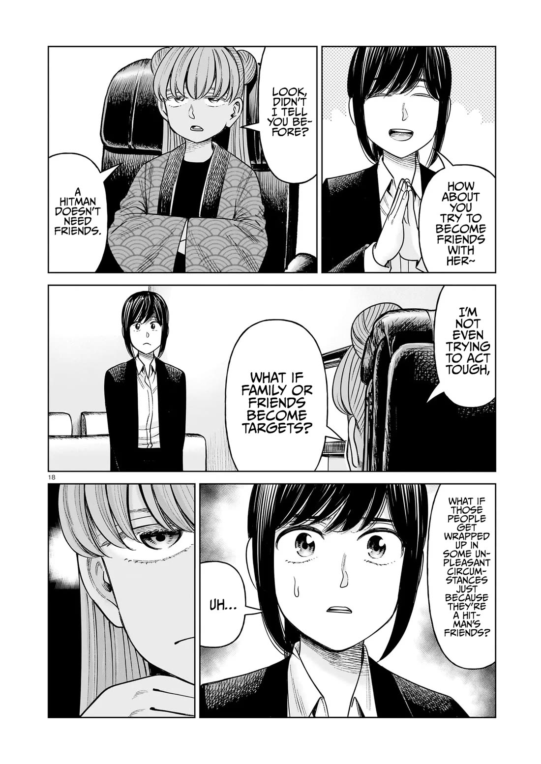 J<->M Chapter 23 page 18 - Chapter 23: A Hitman Doesn't Need Friends