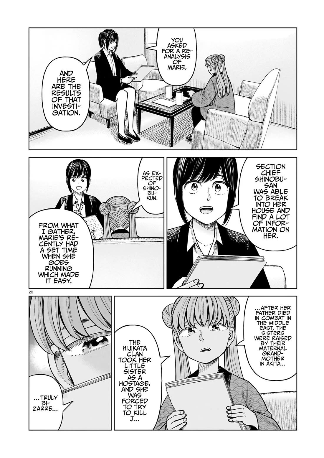 J<->M Chapter 23 page 20 - Chapter 23: A Hitman Doesn't Need Friends