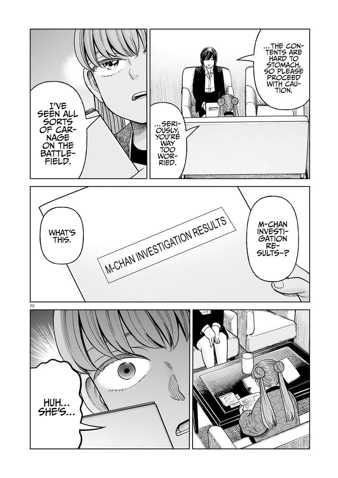 J<->M Chapter 23 page 22 - Chapter 23: A Hitman Doesn't Need Friends