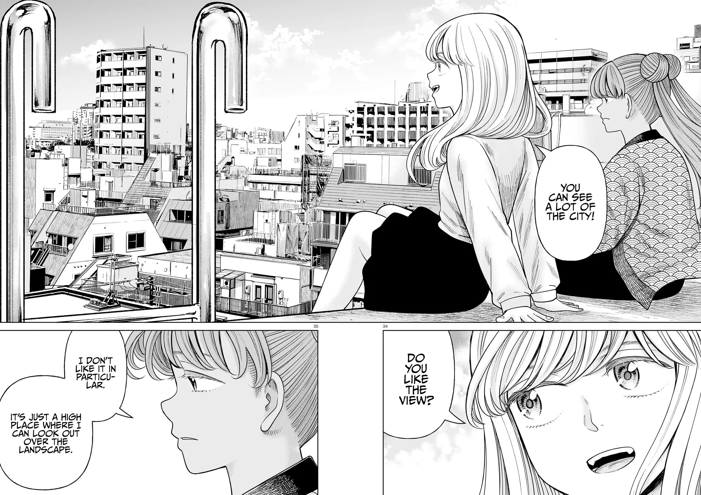 J<->M Chapter 23 page 34 - Chapter 23: A Hitman Doesn't Need Friends
