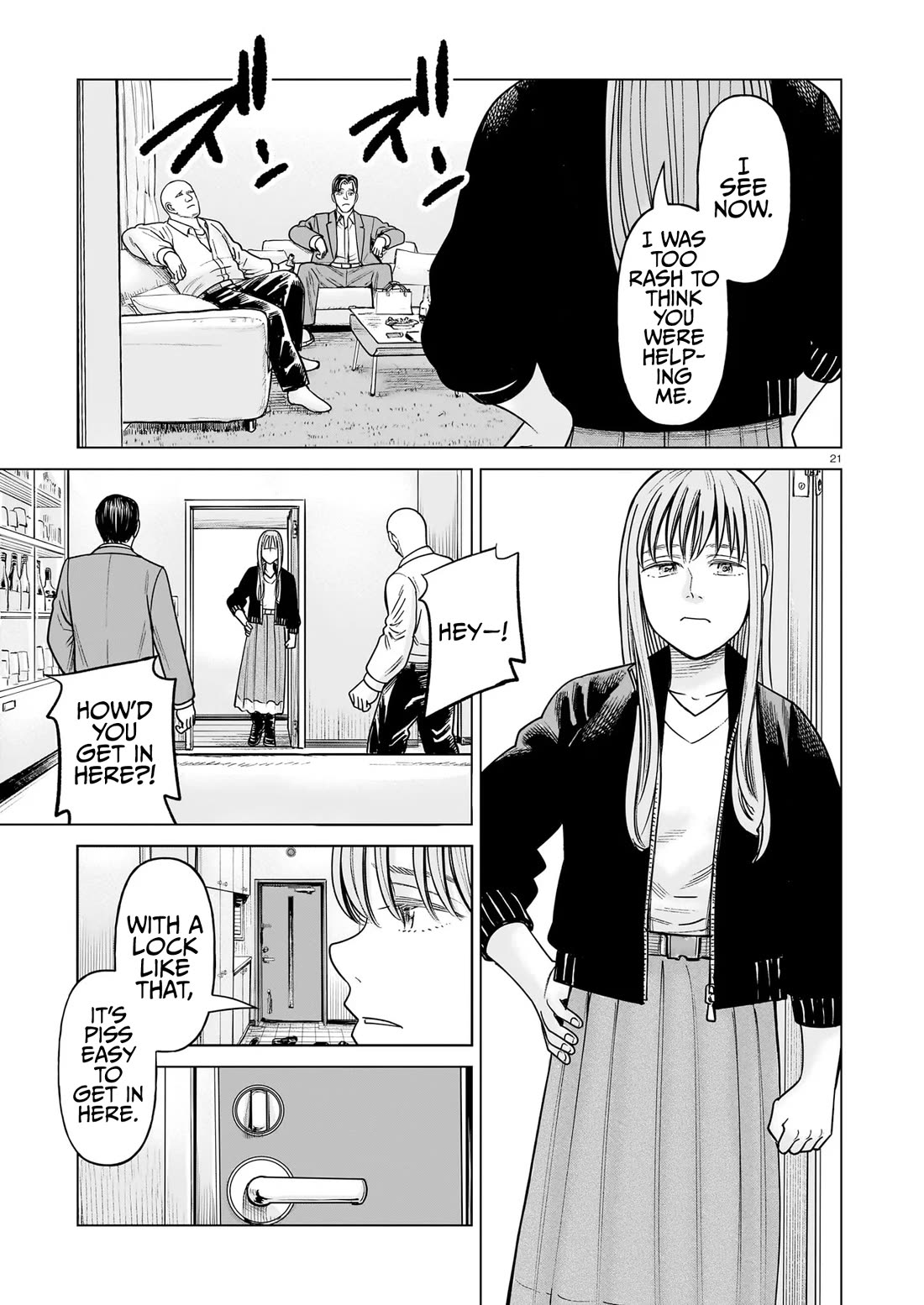 J<->M Chapter 25 page 21 - Chapter 25: You're The Only Family I Have