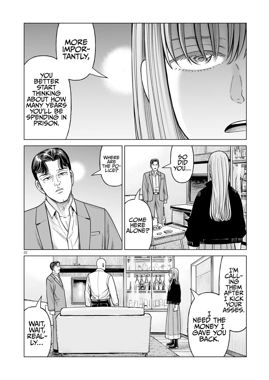 J<->M Chapter 25 page 22 - Chapter 25: You're The Only Family I Have