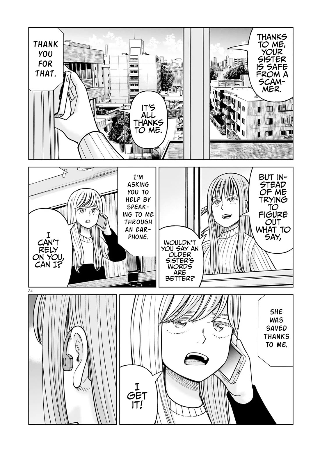 J<->M Chapter 25 page 34 - Chapter 25: You're The Only Family I Have