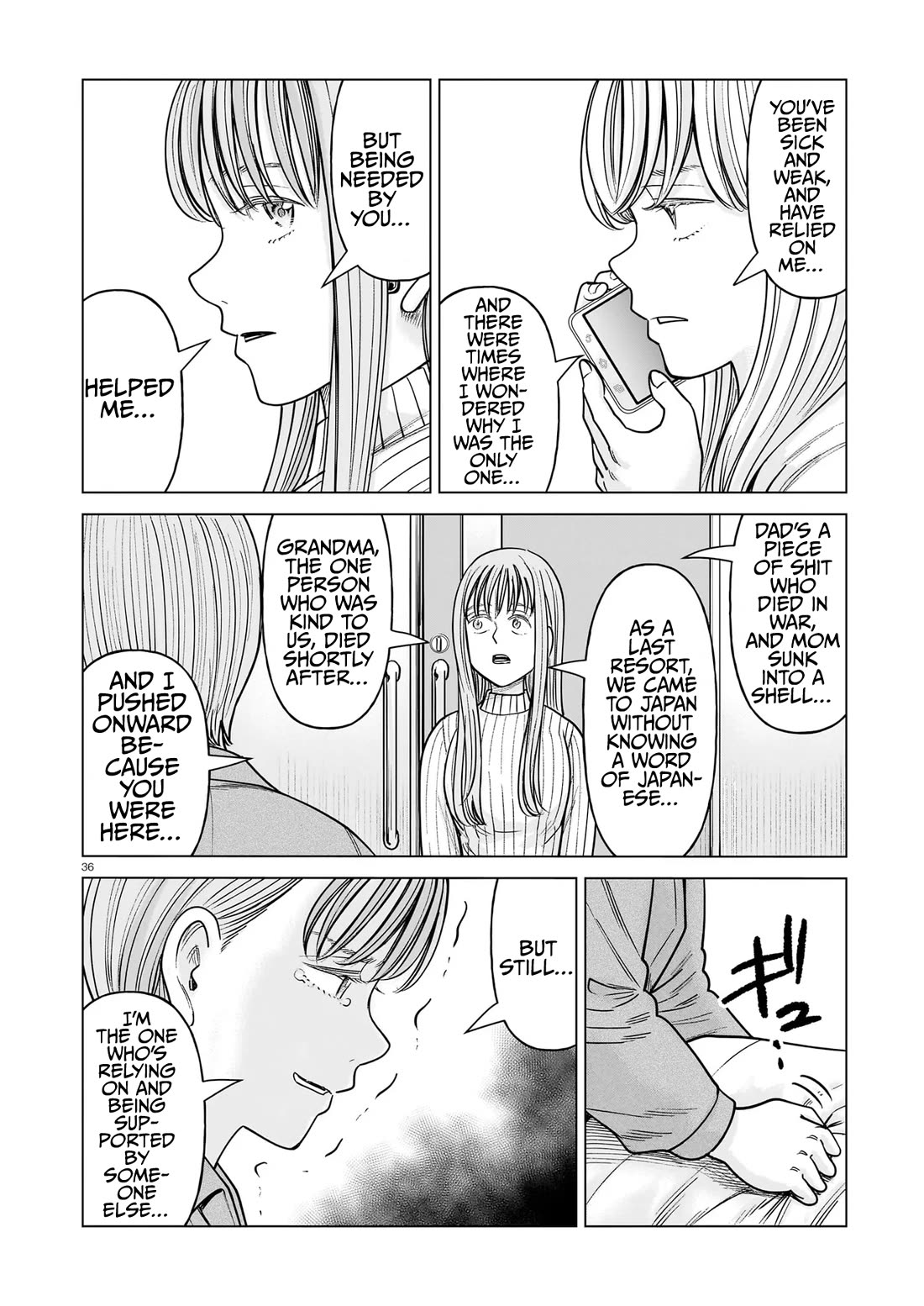J<->M Chapter 25 page 36 - Chapter 25: You're The Only Family I Have