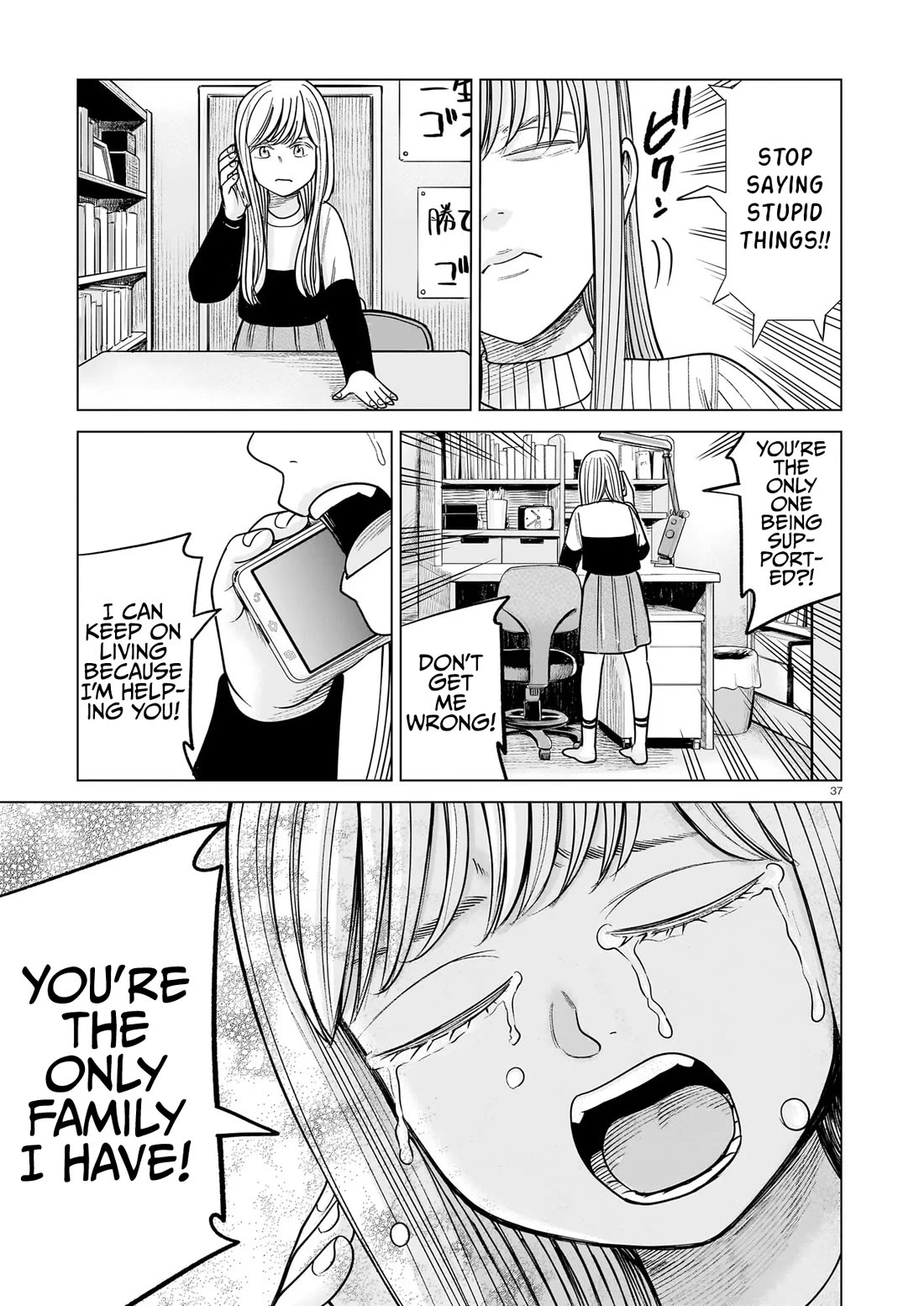 J<->M Chapter 25 page 37 - Chapter 25: You're The Only Family I Have