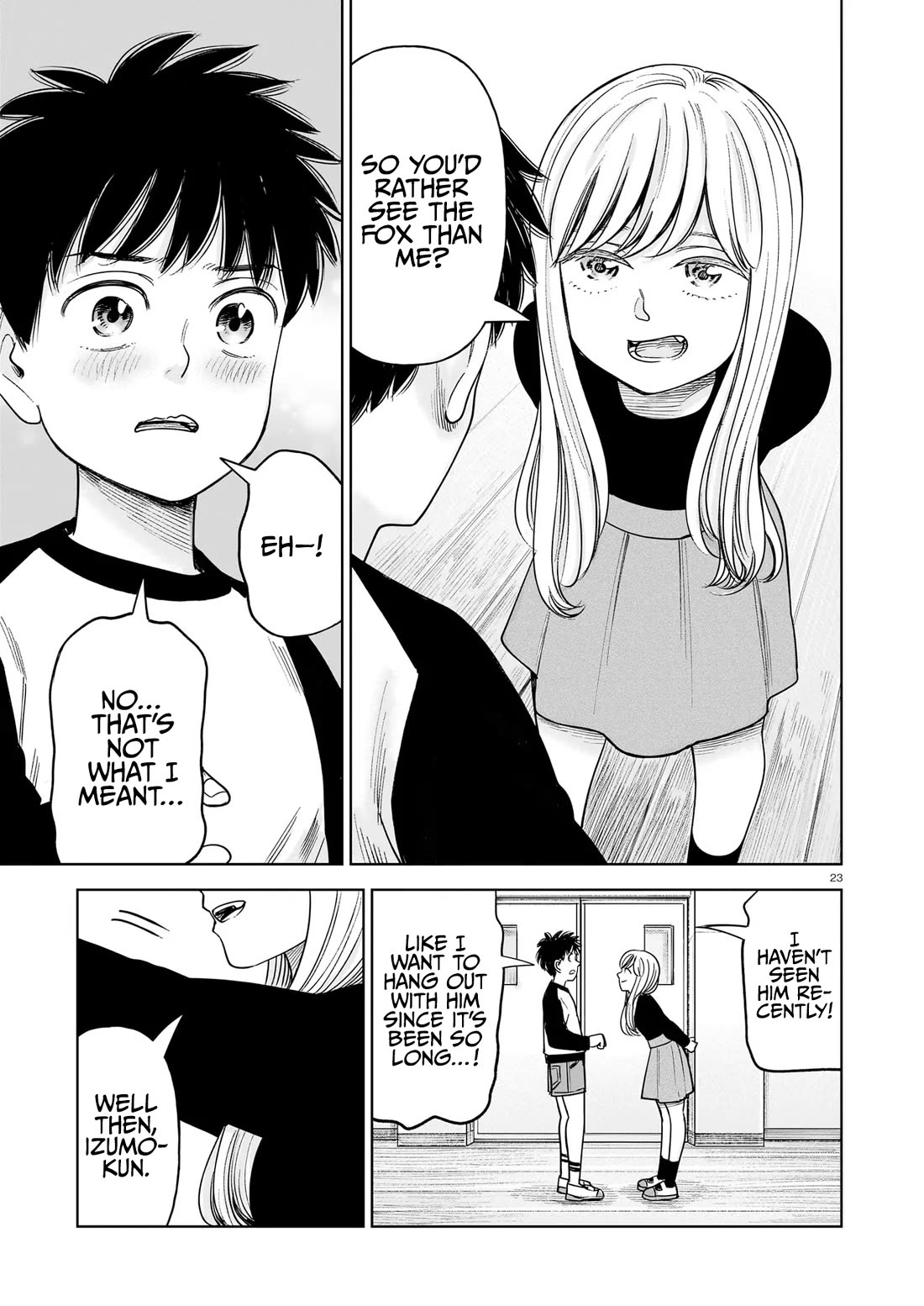 J<->M Chapter 26 page 23 - Chapter 26: Yanagi-Sensei Noticed This Strangeness