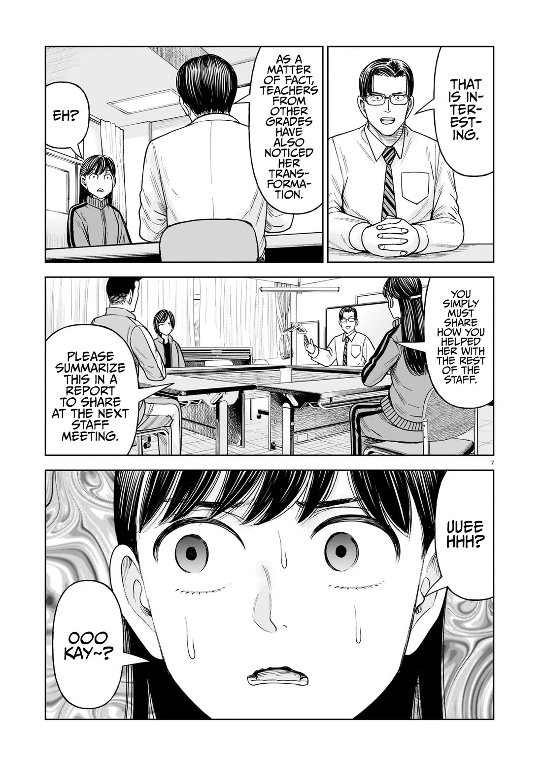 J<->M Chapter 26 page 7 - Chapter 26: Yanagi-Sensei Noticed This Strangeness