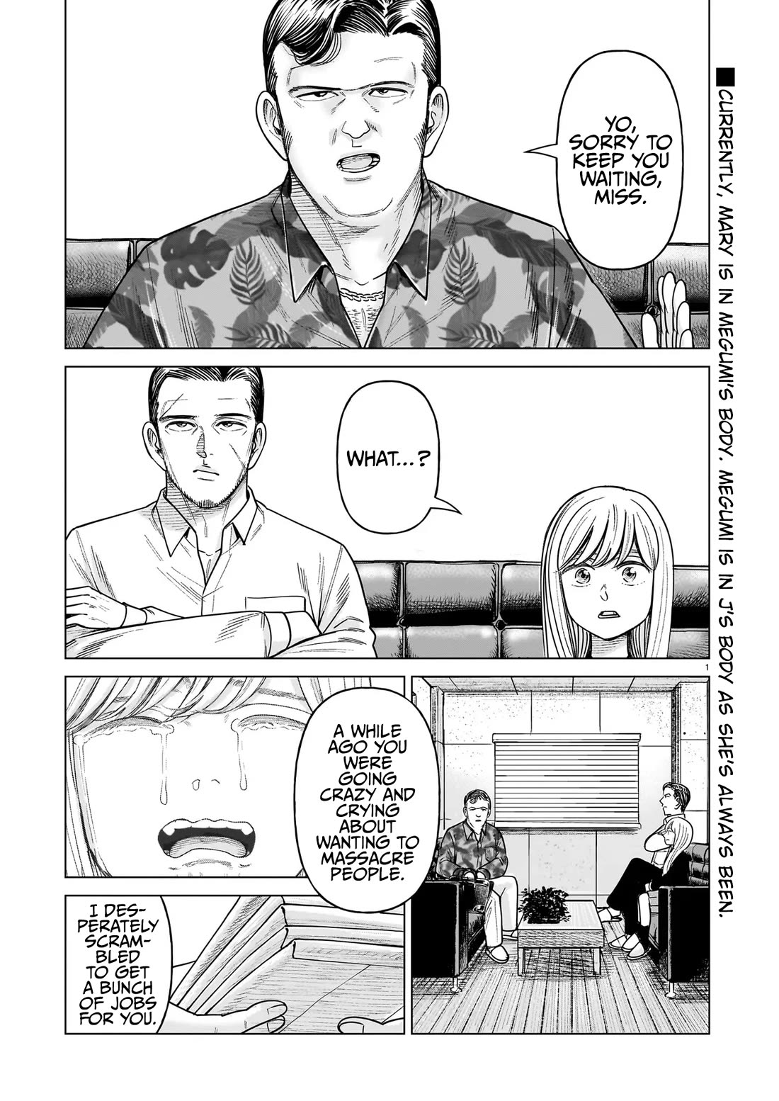 J<->M Chapter 27 page 1 - Chapter 27: Are Those Going To Be Your Final Words?