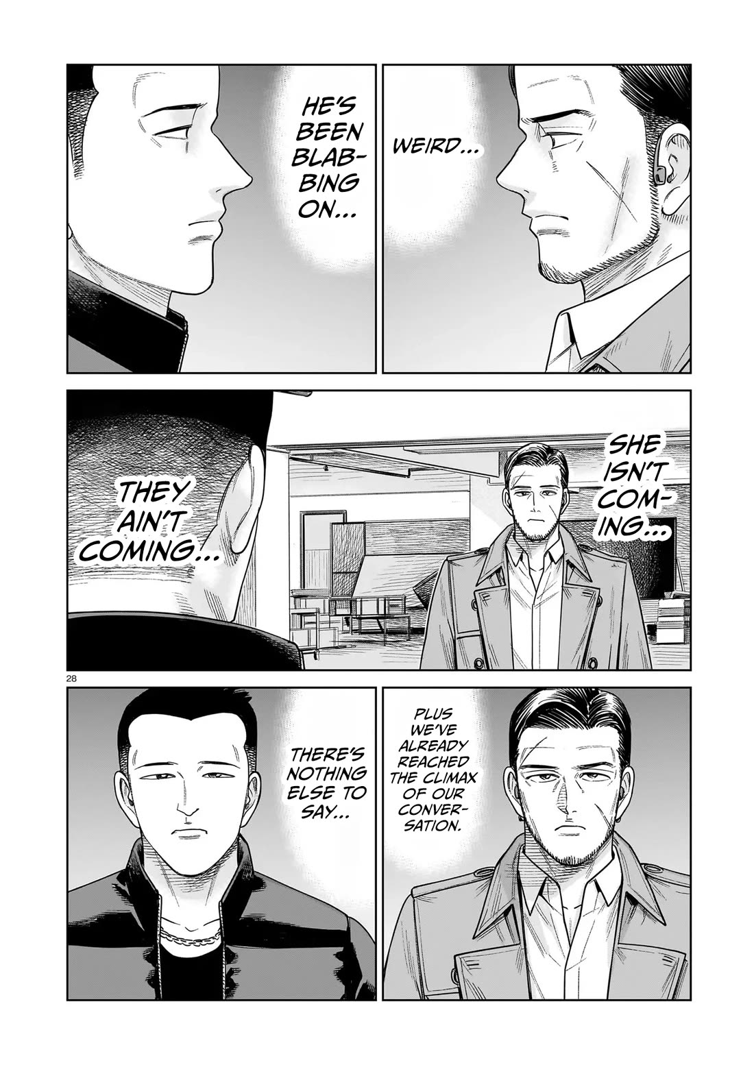 J<->M Chapter 27 page 28 - Chapter 27: Are Those Going To Be Your Final Words?
