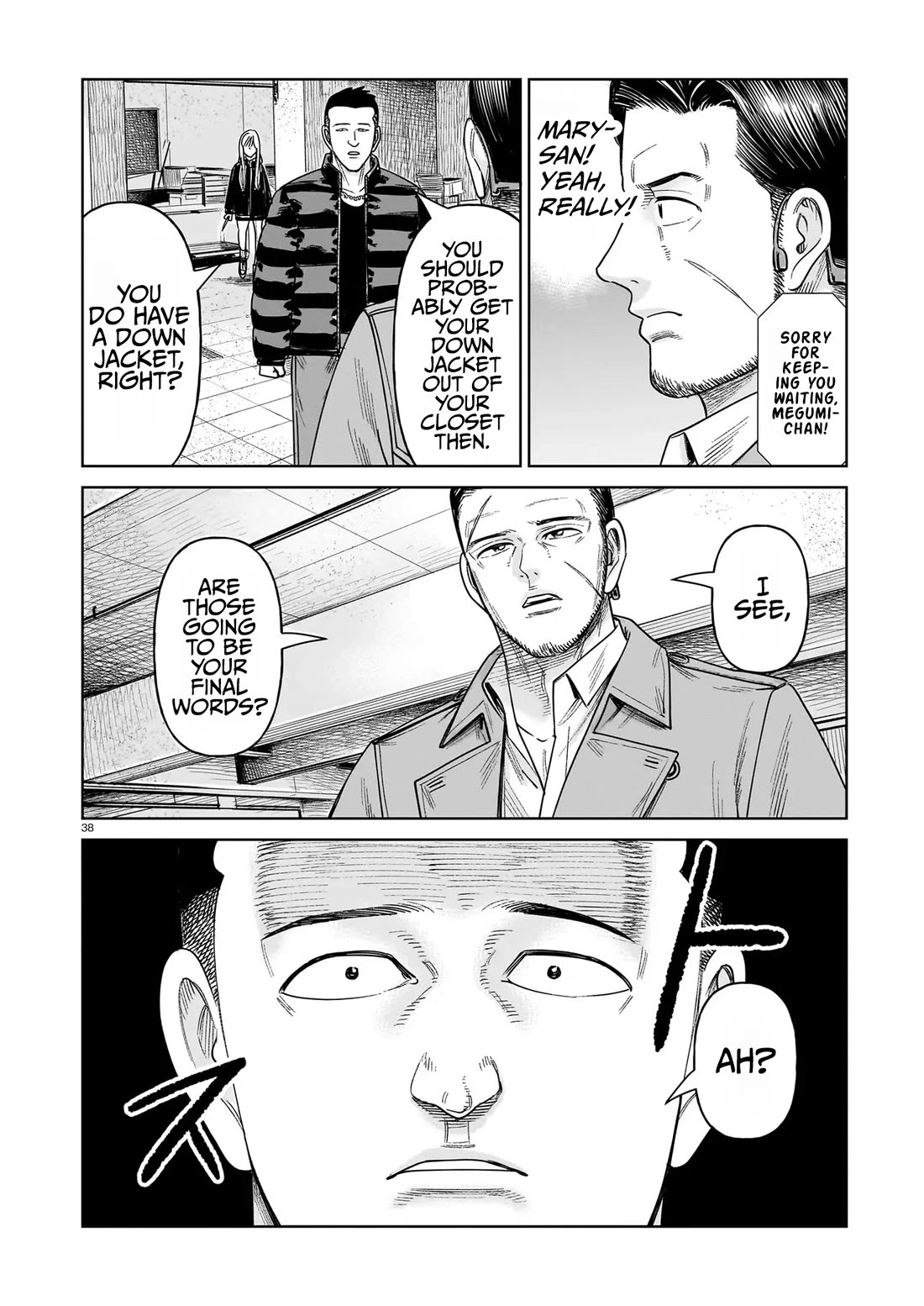 J<->M Chapter 27 page 38 - Chapter 27: Are Those Going To Be Your Final Words?
