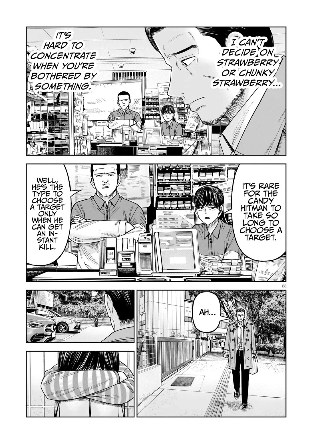 J<->M Chapter 31 page 23 - Chapter 31: I'm The Hitman Of Justice