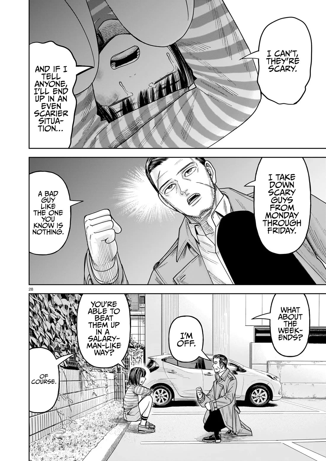 J<->M Chapter 31 page 28 - Chapter 31: I'm The Hitman Of Justice