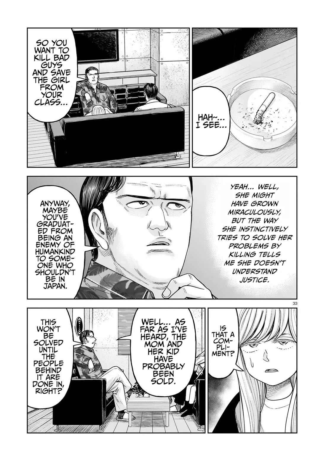 J<->M Chapter 31 page 32 - Chapter 31: I'm The Hitman Of Justice
