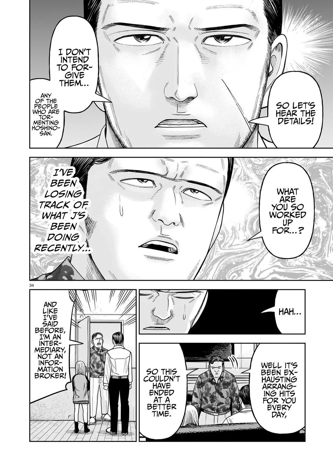 J<->M Chapter 31 page 33 - Chapter 31: I'm The Hitman Of Justice