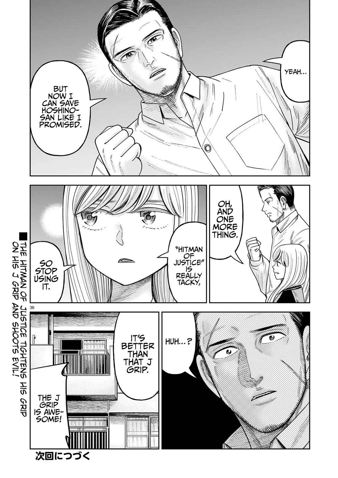 J<->M Chapter 31 page 35 - Chapter 31: I'm The Hitman Of Justice