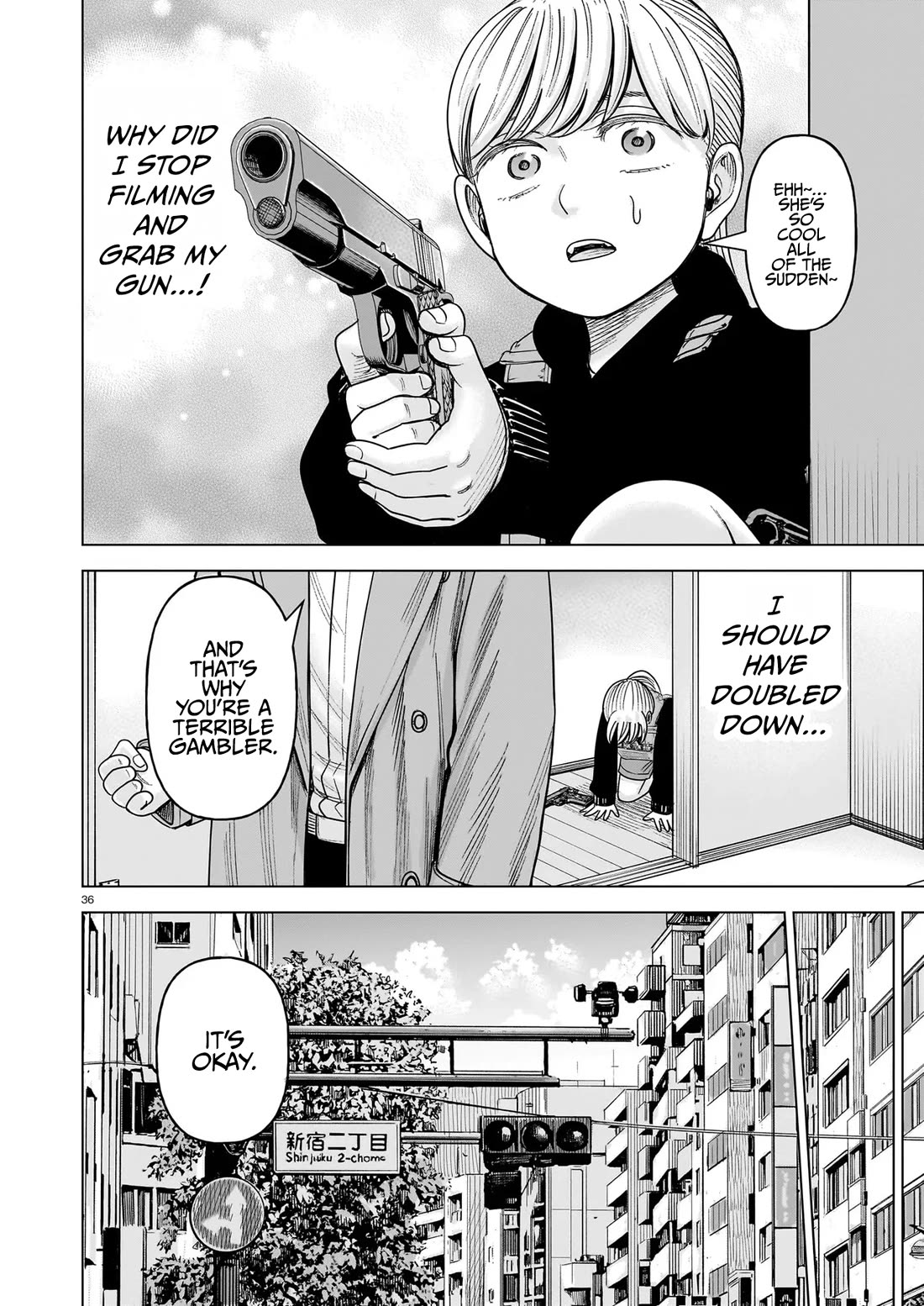 J<->M Chapter 32 page 36 - Chapter 32: You’re The Hitman Of Justice