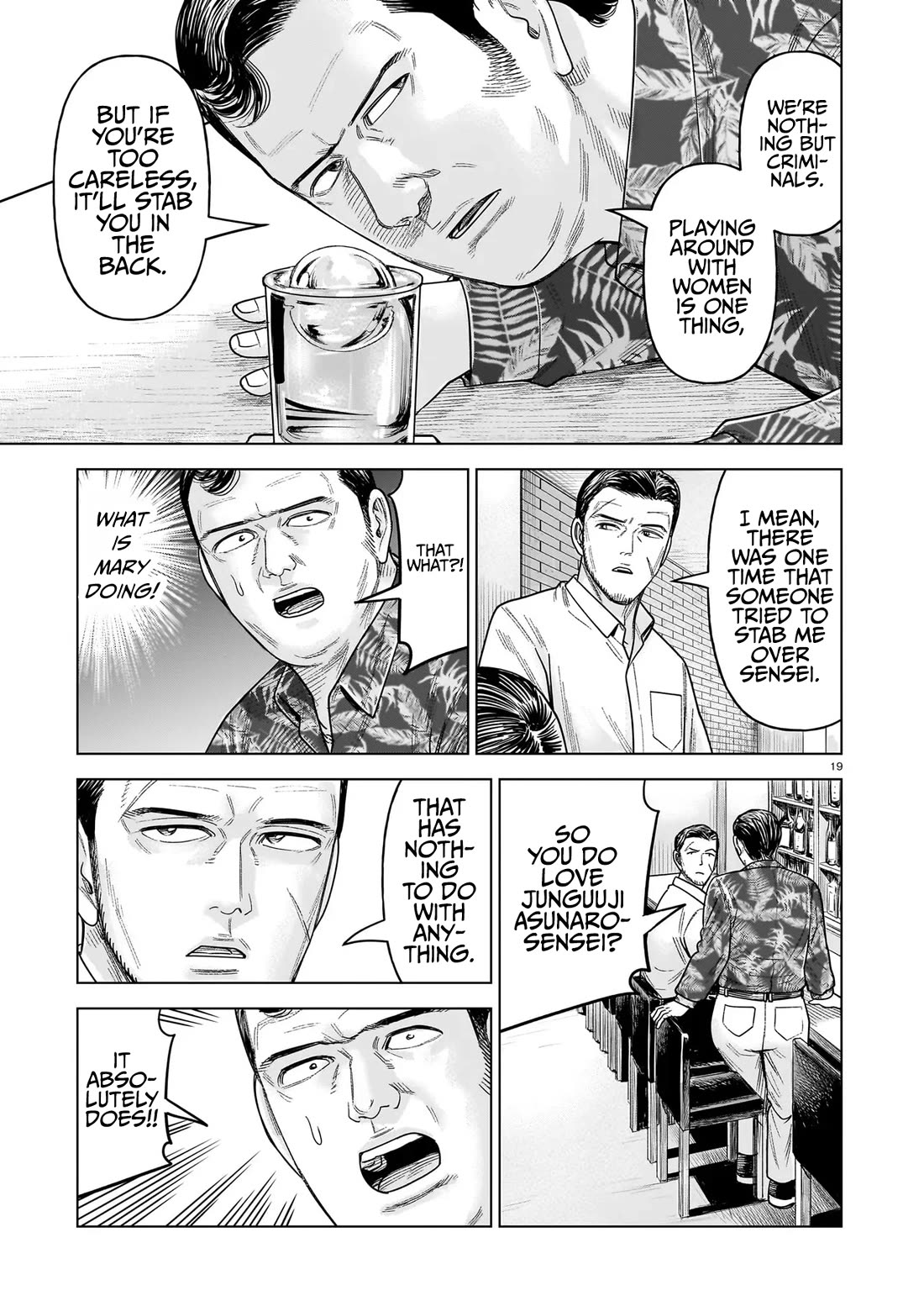J<->M Chapter 34 page 19 - Chapter 34: You're The One Who's Crazy